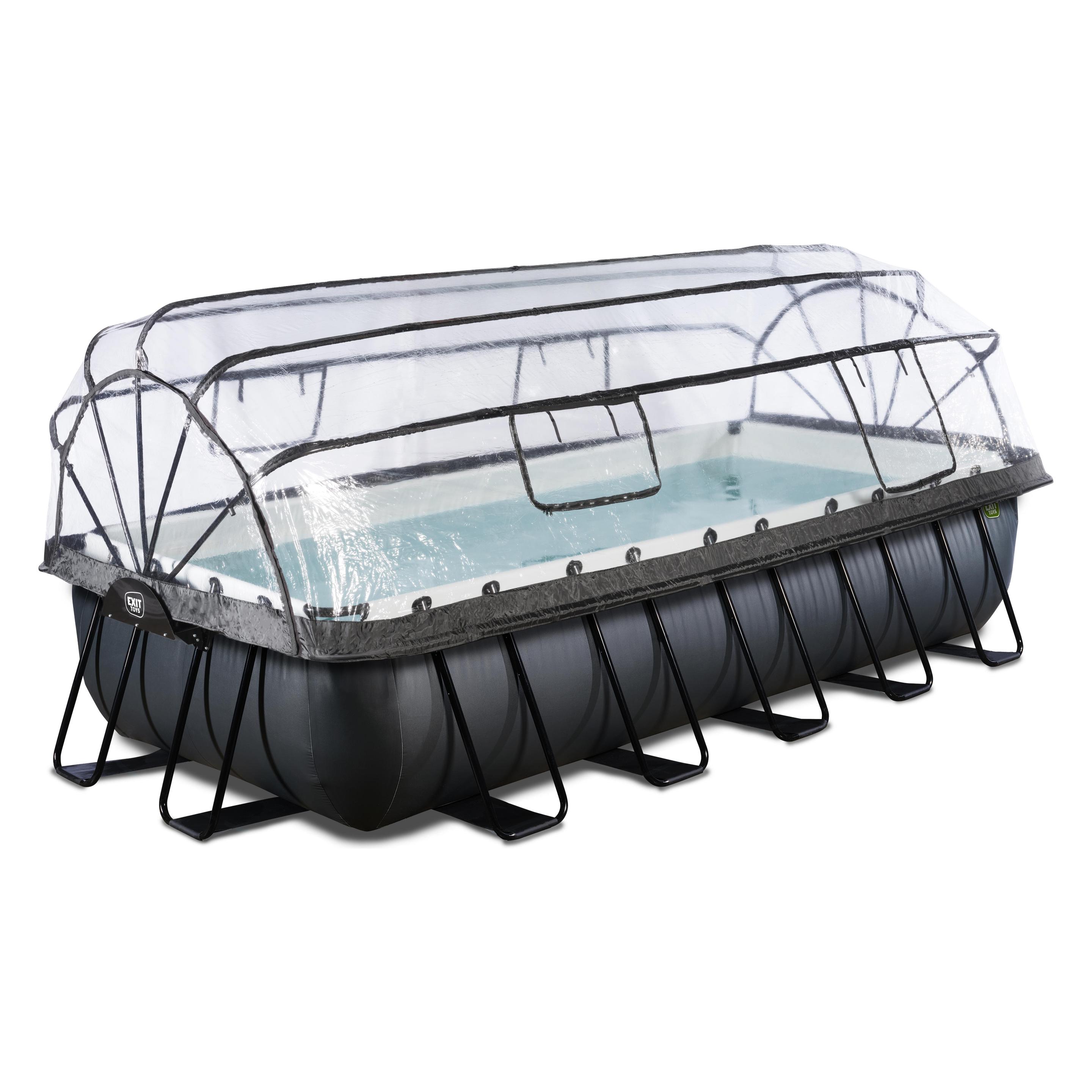 Exit Black Leather Pool (540 x 250 x 100 cm) (30.37.53.20)