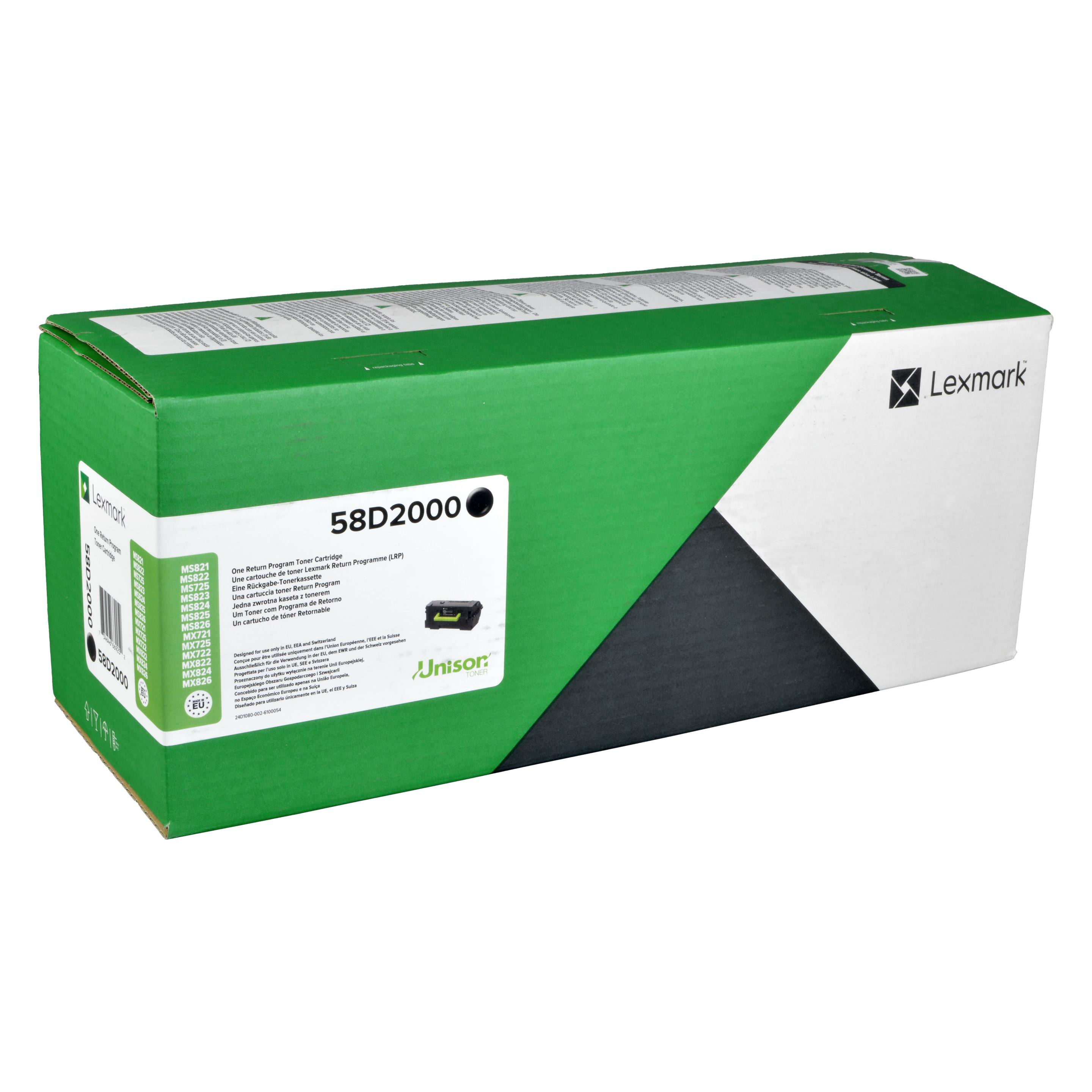 Lexmark 58D2000 (BK) (58D2000)