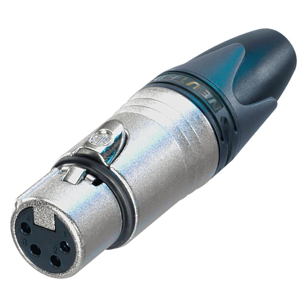 Neutrik Kabelbuchse XLR vernickelt 4-polig (NC4FXX)
