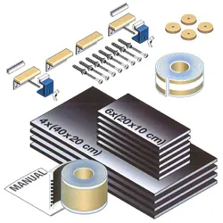LAUFEN Schallschutzset, zu Stahlwannen Palladium, Thallium Duo, Thallium oval LAUFEN 29898.0, 298 H2989800000001