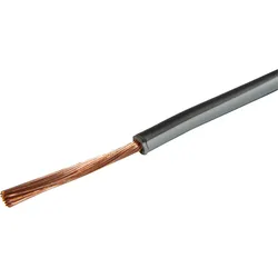 HERTH&BUSS Kabel, FLY, 1x 1,5mm2, zweifarbig, 50m schwarz - 51275128001 - schwarz