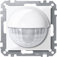 Präsenzmelder Präsenz-Wärme-Sensor mit Busankoppler KNX ARGUS 180 Grad 2,20 Meter, Bewegungsmelder weiß (glänzend), Retail