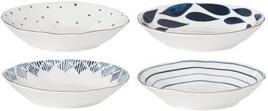Lenox Blue Bay 4-Piece Pasta Bowl Set