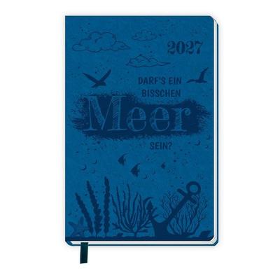 TRÖTSCH - Taschenkalender A7 Soft Touch Maritim 2027