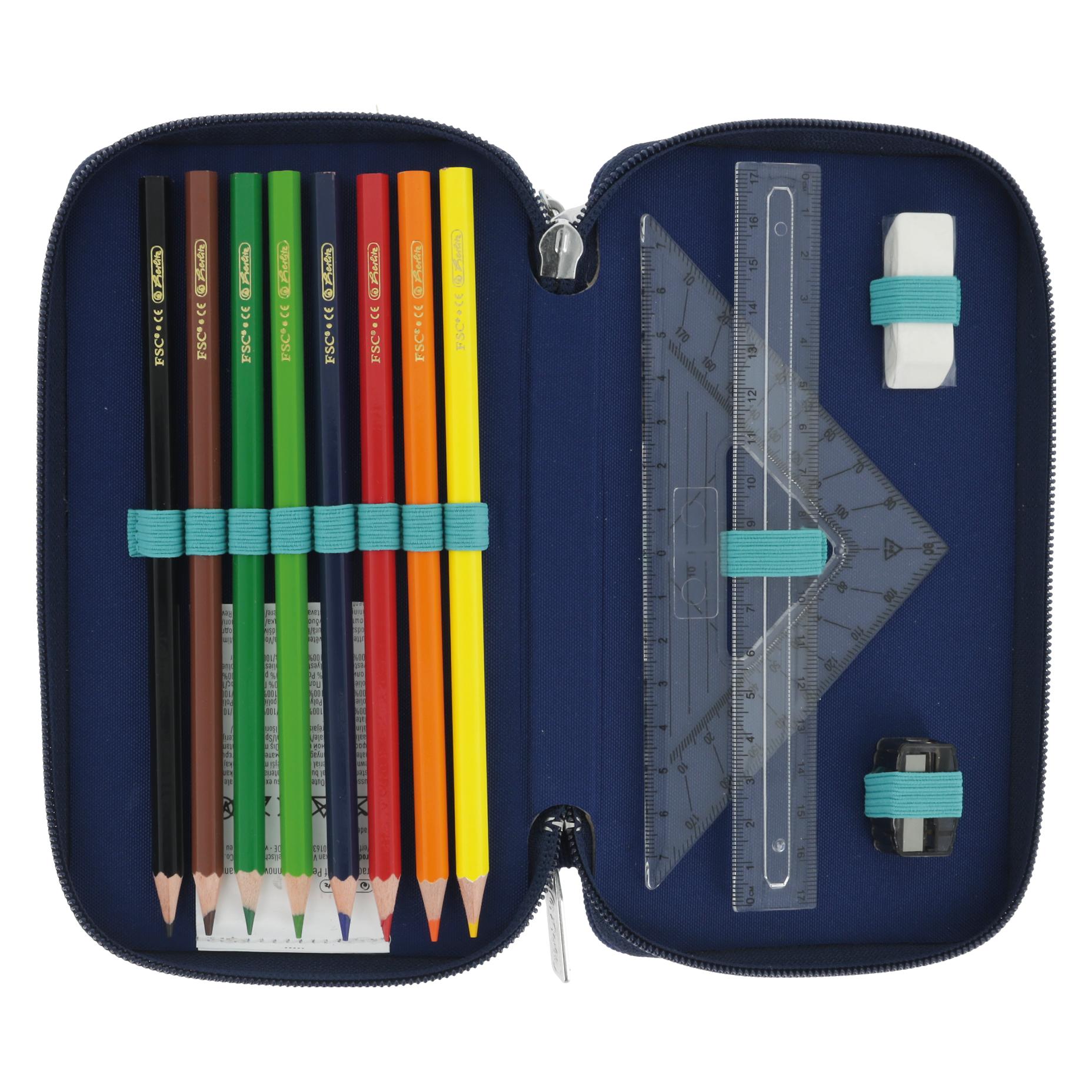 Herlitz TriCase 31 tlg. Deep Ocean (50043415)