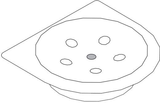 Hansgrohe Seifenschale Logo 40936000 klein, einzeln