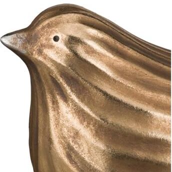 Regal Art and Gift Regal Art & Gift 7.5 Inch Metallic Bronze Bird Decor Set/2