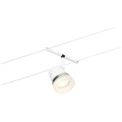 Paulmann 94462 Spot Cone für Seilsystem Weiß matt Chrom GU5,3 12V DC