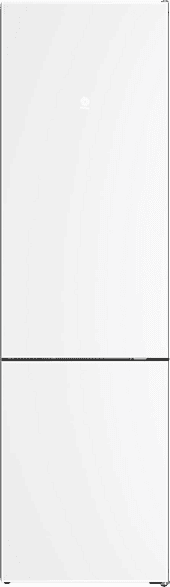 Frigorífico combi - Balay 3KFD855BI, Total No Frost, 203 cm, 363 l, Cristal blanco, Acero inoxidable