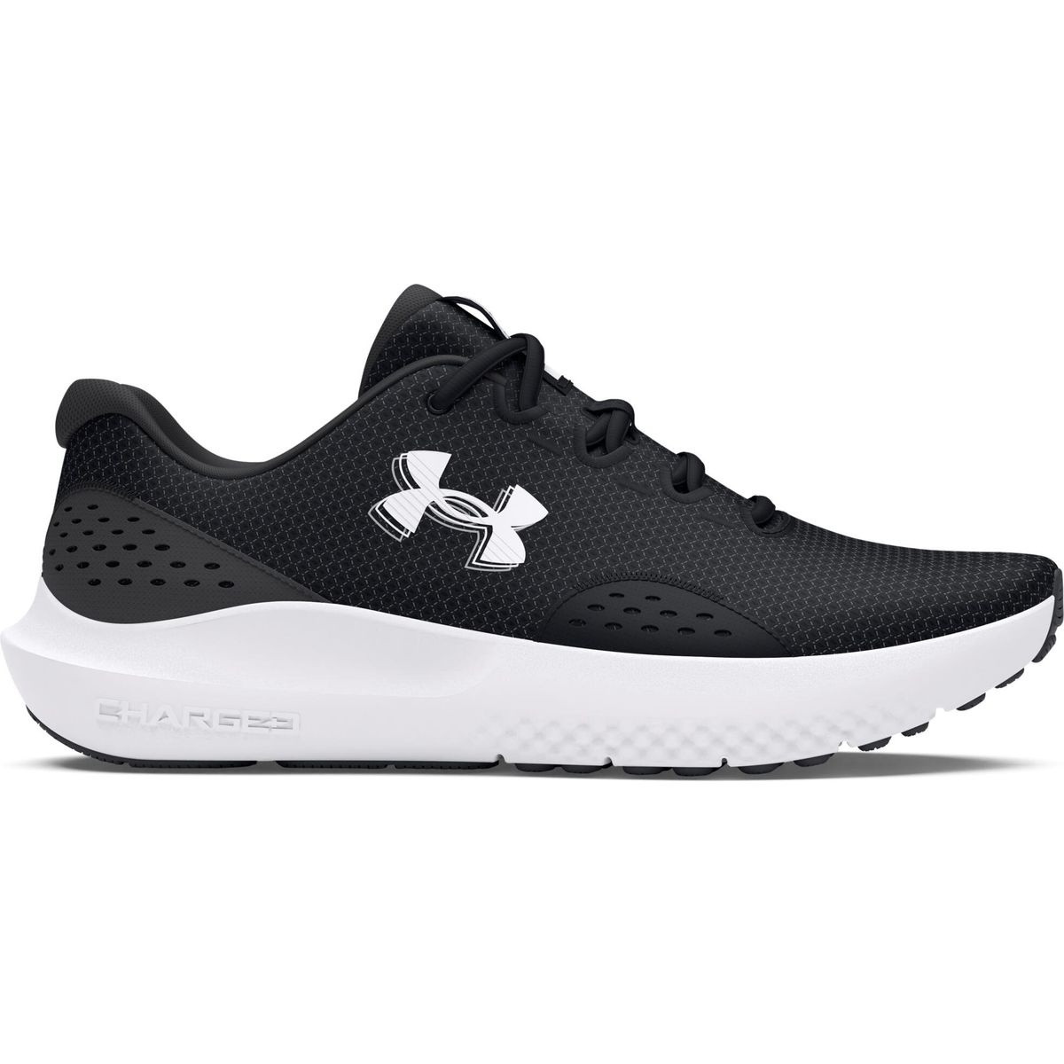 Under Armour Charged Surge 4 black white (001) 11.5 3027000-001-11.5