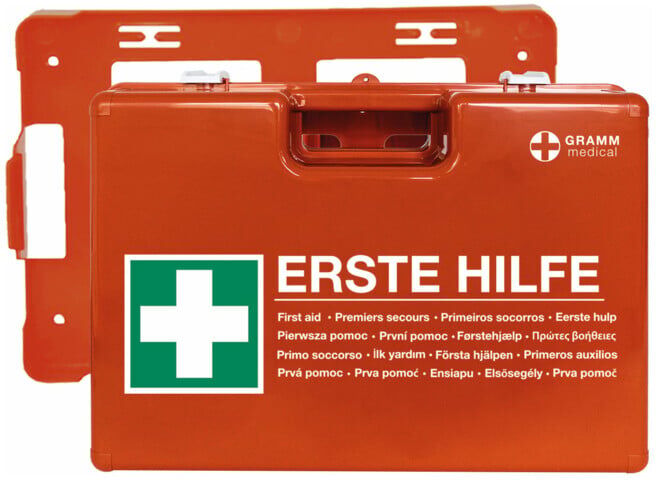 Gramm Medical Trousse de premiers secours SAN, vide (400.035.00300)