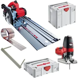 Mafell KSS 300 Kapp-Sägesystem MaxiMax 916702 + Stichsäge P1 cc im Max 917103