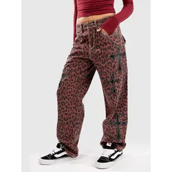 Ninth Hall Idle Armor Jeans dark red Gr. 6