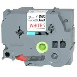 Alternativ-P-Touch für Brother TZE252 rot weiß
