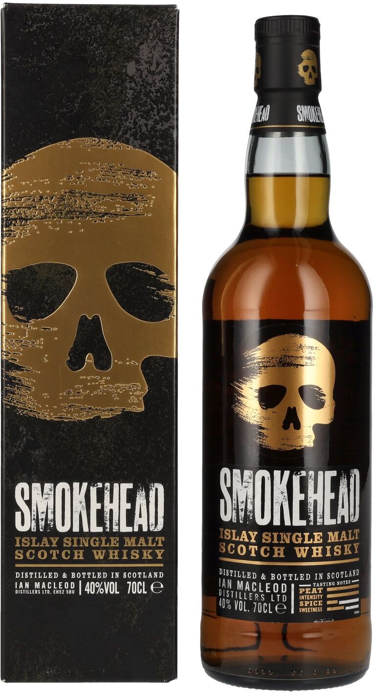 Smokehead Whisky Smokehead Islay Single Malt Scotch Whisky 40% Vol. 0,7l in Geschenkbox