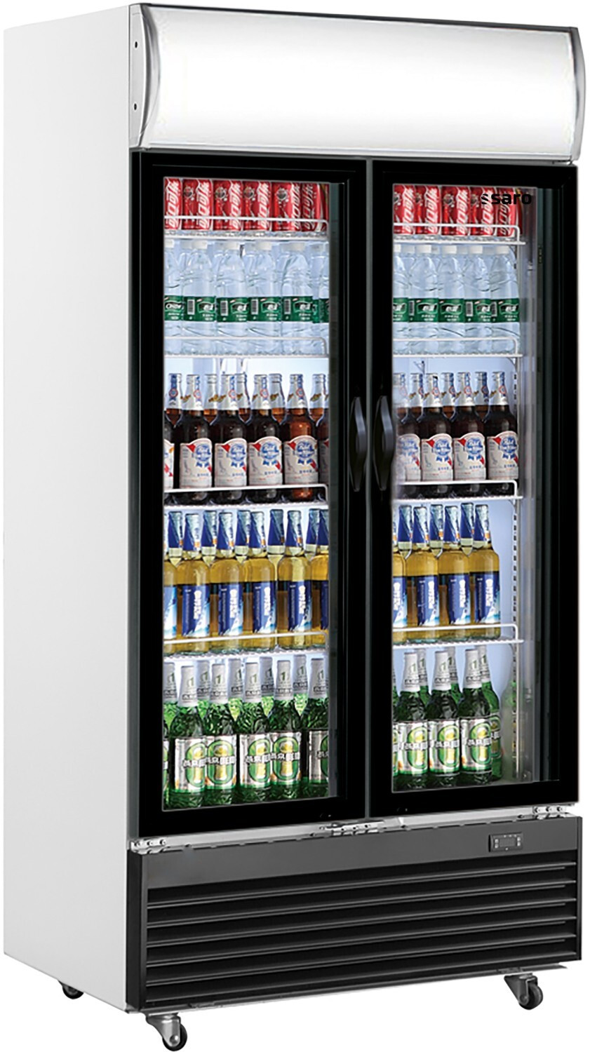 Saro GTK 800 Vrijstaande Koelvitrine voor winkels, 800 liter