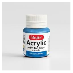 Ideyka Metallic Acrylfarbe Blau Glanz 20m (61087491)