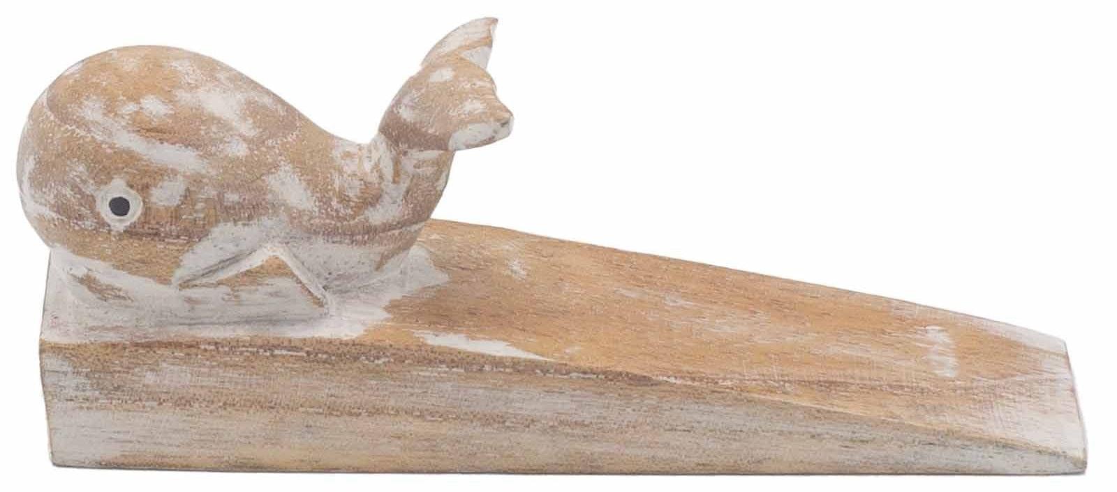 Handgesneden deurknop Walvis van Ancient Wisdom