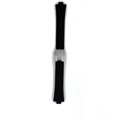 Oris Kautschuk rubber strap / Kautschukband für Aquis Date 36mm 0741834FC - schwarz