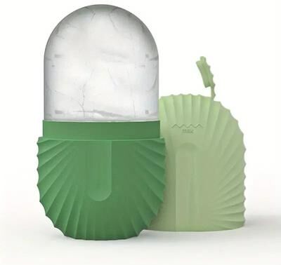 Uplift Treasures Ice Facial Roller For Skin Care green
