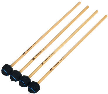 MG Mallets VSM2 Simon Moullier Mallets Schwarz mit gelber Naht