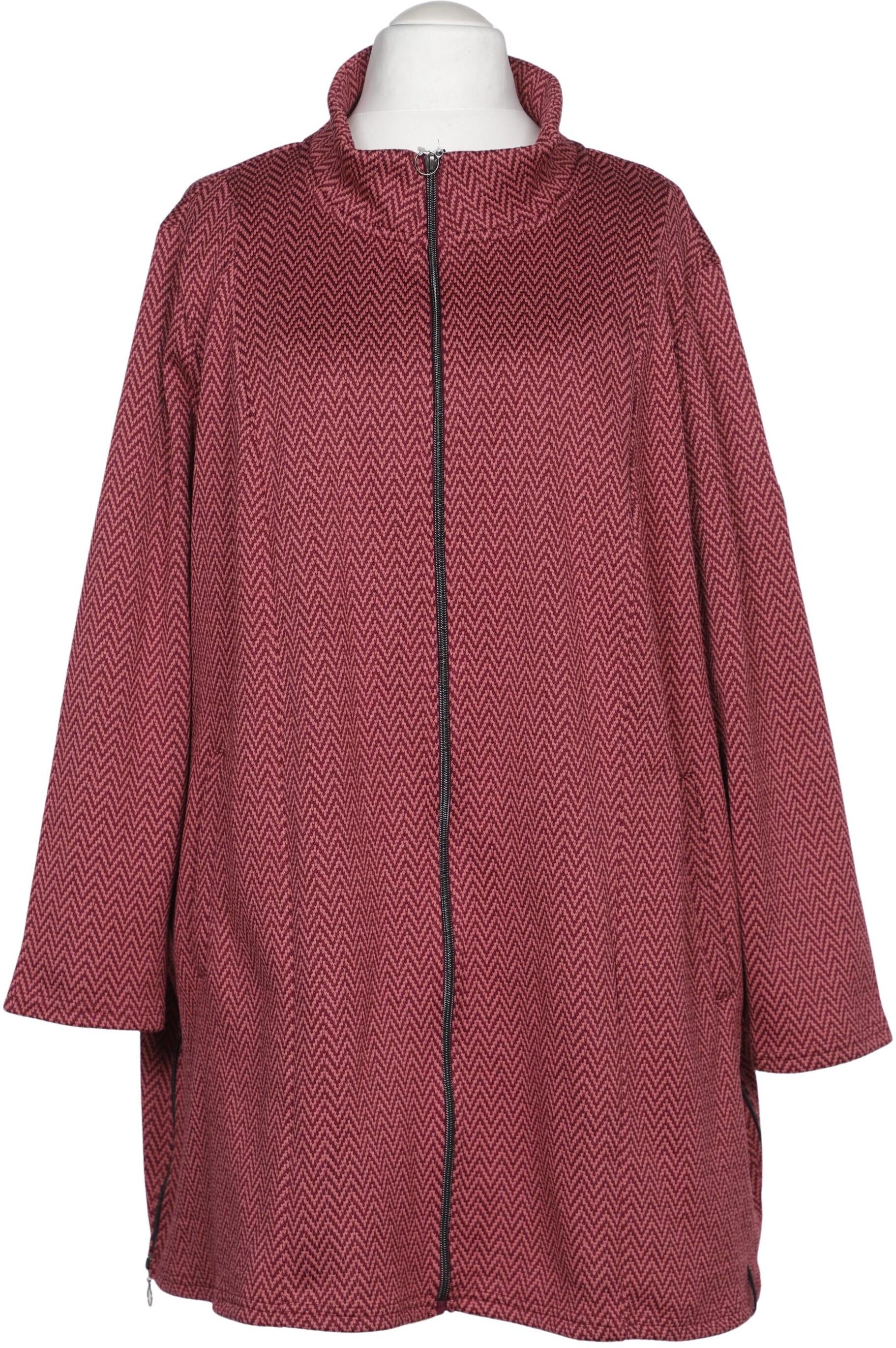 Ulla Popken Damen Sweater, Rot, Gr. 5Xl, Synthetik - Second Hand