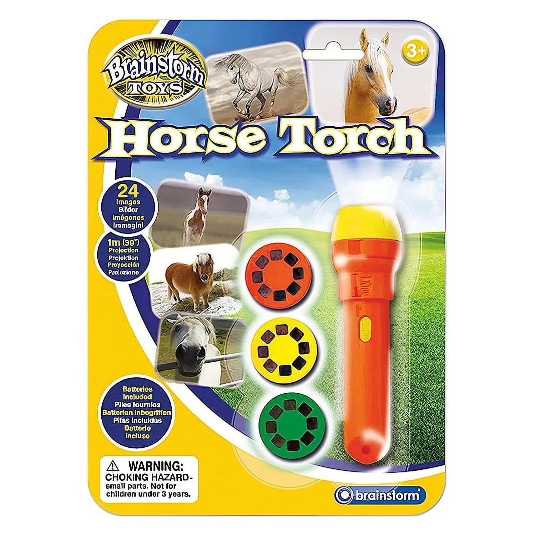 Brainstorm Horse Torch and Projector (Deutsch, Englisch, Französisch, Italienisch) (BS-E2022)