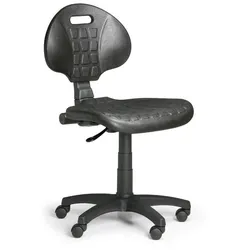 Arbeitsstuhl aus PU-Schaum, Dauerkontakt, für harte Böden