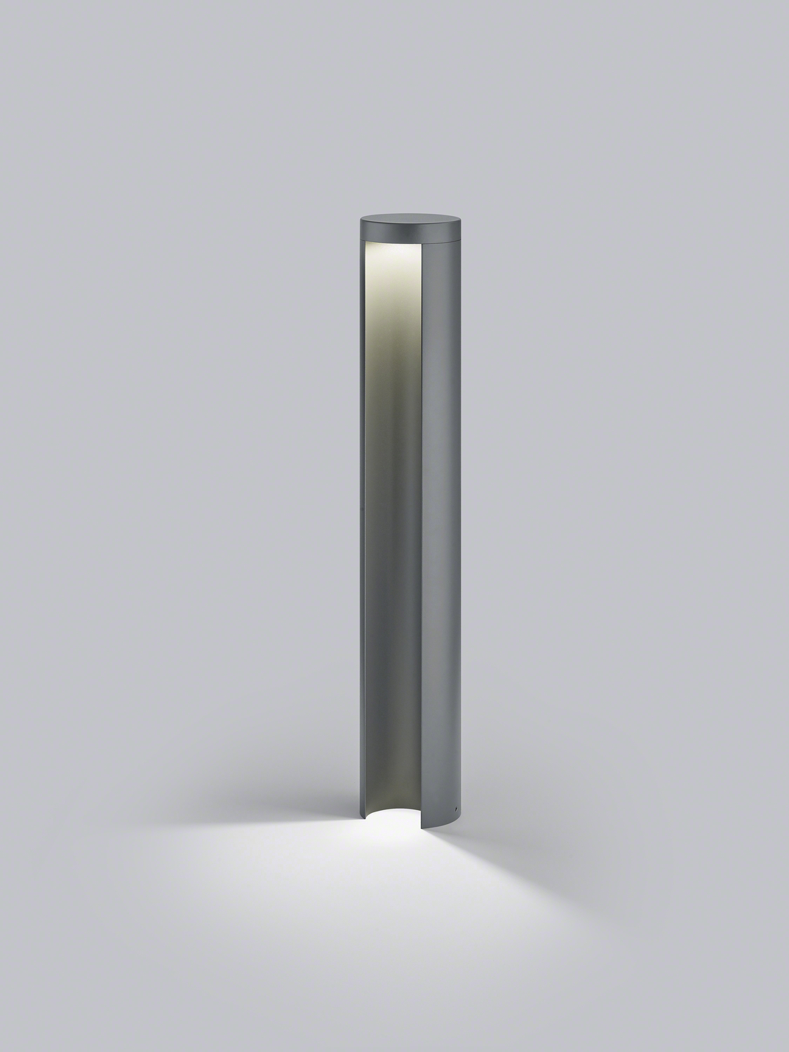 Helestra LED-Pollerleuchte SKY Graphit einseitiger Lichtaustritt A192401.93 4022671119955