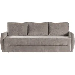 SCHLAFSOFA Piero 3-Sitzer mit Schlaffunktion, Braun