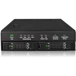 Icy Dock MB902SPR-B R1 (schwarz), SSD + Festplatte Zubehör