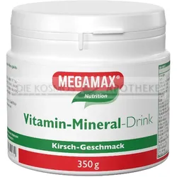 MEGAMAX Vita Mineral Drink Kirsche Pulver 350 g