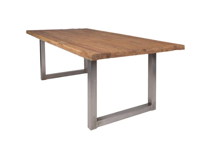 Esstisch Uwe Teak natur Massivholz B 180 T 100 cm