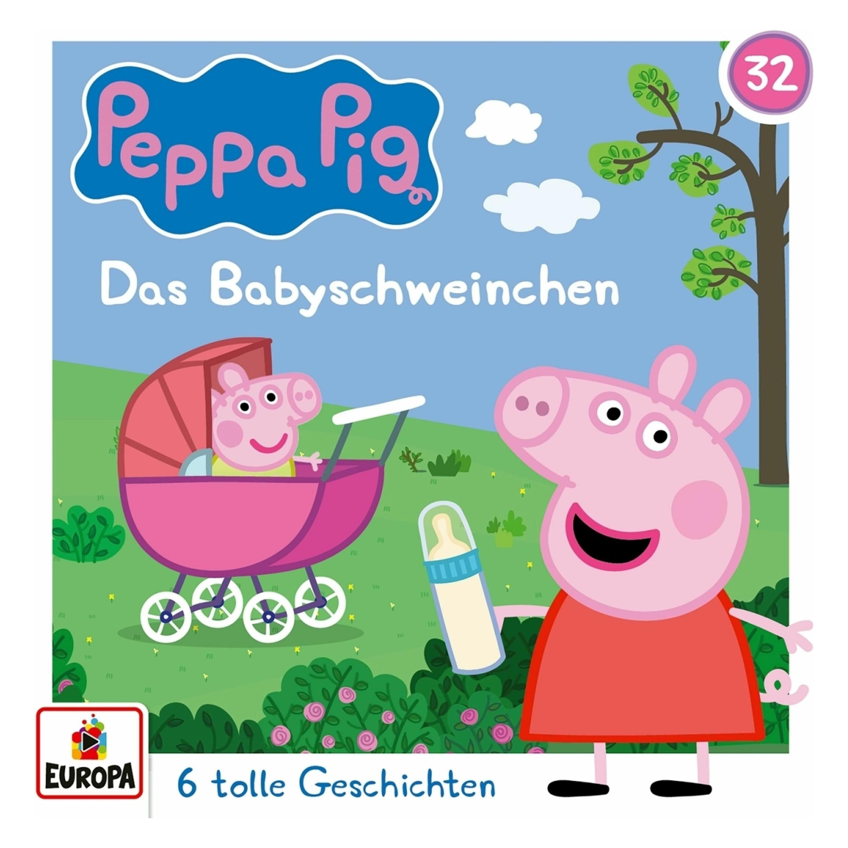 Europa Peppa Pig 32 - Das Babyschweinchen (Peppa Pig Hörspiele, Deutsch) (39886002)