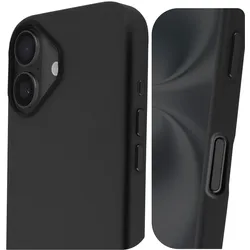 Avizar MagSafe Elegance Case (Apple iPhone 16), Smartphone Hülle, Schwarz