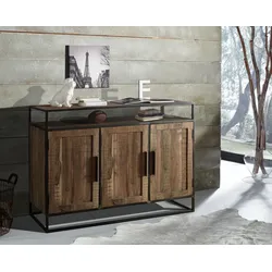 Highboard Wake Up (BHT 150x105x40 cm) - braun - BHT 150x105x40 cm