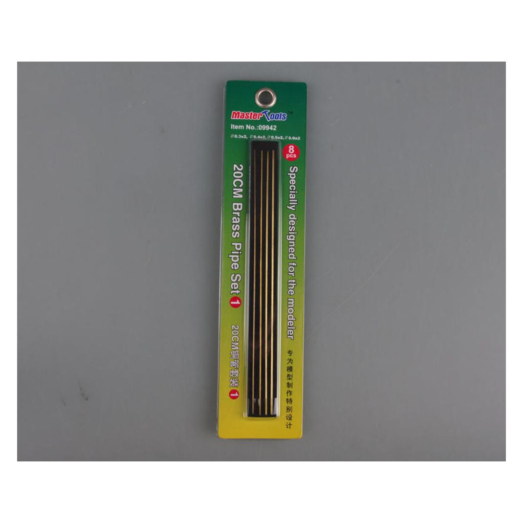 Master Tools 20CM Brass Pipe / Messingrohr Set 1 (09942)