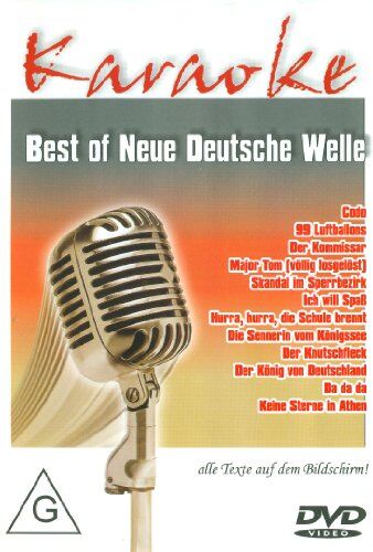 Karaoke - Best Of Neue Deutsche Welle Vol.1 - Preis vom 09.10.2026 07:28:09 h