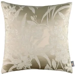 Fürstenhof Kissenbezug Gracia 43 x cm Mischgewebe Beige Natur