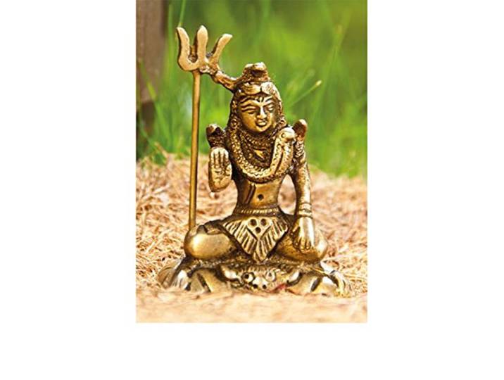 Shiva ca. 6 cm messing