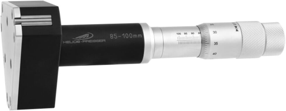 Helios-Preisser 3-Punkt Innenmessschraube mit Einstellring 125-150mm (1921538)