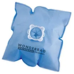 Rowenta Set mit 5 Mikrofaserbeuteln für Staubsauger Wonderbags Original - Wb406120 - Blau