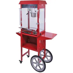 KuKoo Popcornmaschine mit Wagen 225g