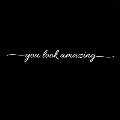 Uplift Picks Mirror Decal Sticker Motivational Wall Quote Inspirational Bathroom Vinyl Decor 14 28 Cm
