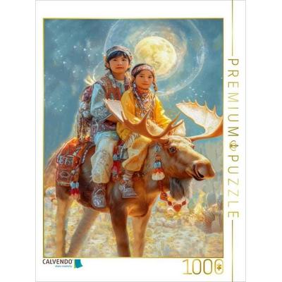 CALVENDO Puzzle Folklorekleidung der norwegischen Ureinwohner | 1000 Teile Lege-Größe 64x48cm Foto-Puzzle für glückliche Stunden