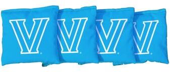 Skip's Garage Villanova Wildcats Light Blue Cornhole Bags