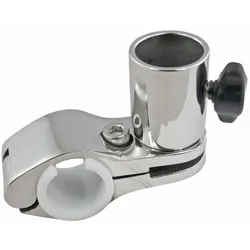 Flaggenstockhalter für Reling, A4, für Rohr 22-25mm, Innen-Ø 22,8mm