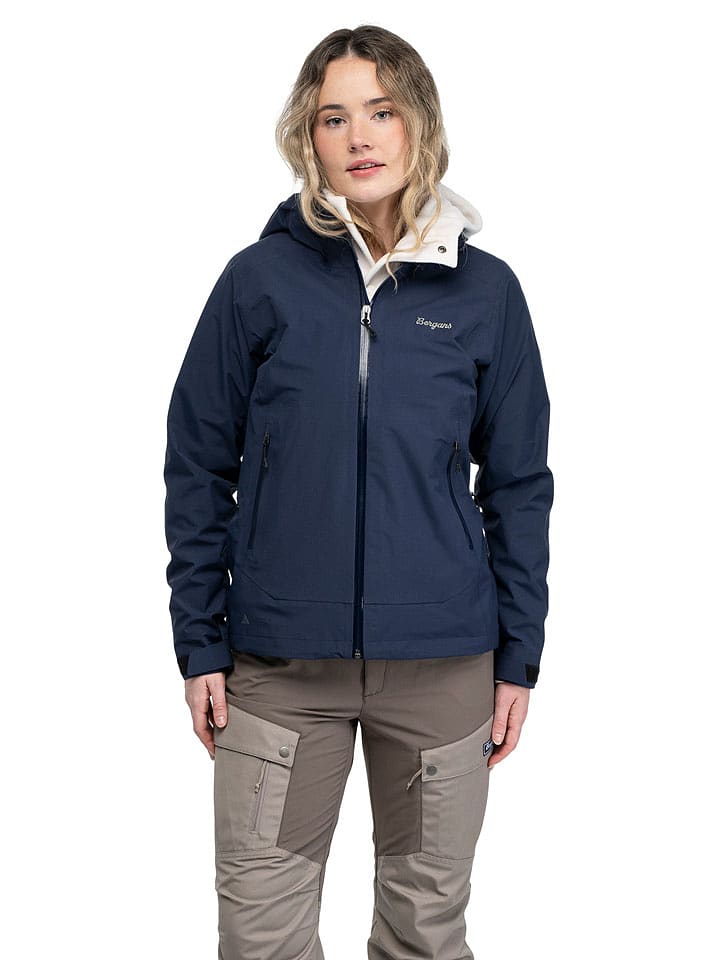 Bergans Funktionsjacke "Essentials" in Dunkelblau - L