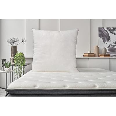 Kopfkissen YATAS BEDDING "Majestät Dacron 95 C, Kopfkissen 40x80, 80x80 cm", weiß, B:80cm L:80cm, Kopfkissen Bezug: 100% Baumwolle. Füllung: 100% Polyester, Kopfkissen, kochfest, allergiker geeignet (Hausstauballergiker)