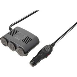VOLTCRAFT VC-18721730 3xDC, 1xUSB-A Zigarettenanzünder-Verteiler Anzahl Zigarettenkupplungen 3 x Belastbarkeit Strom max. 10 A